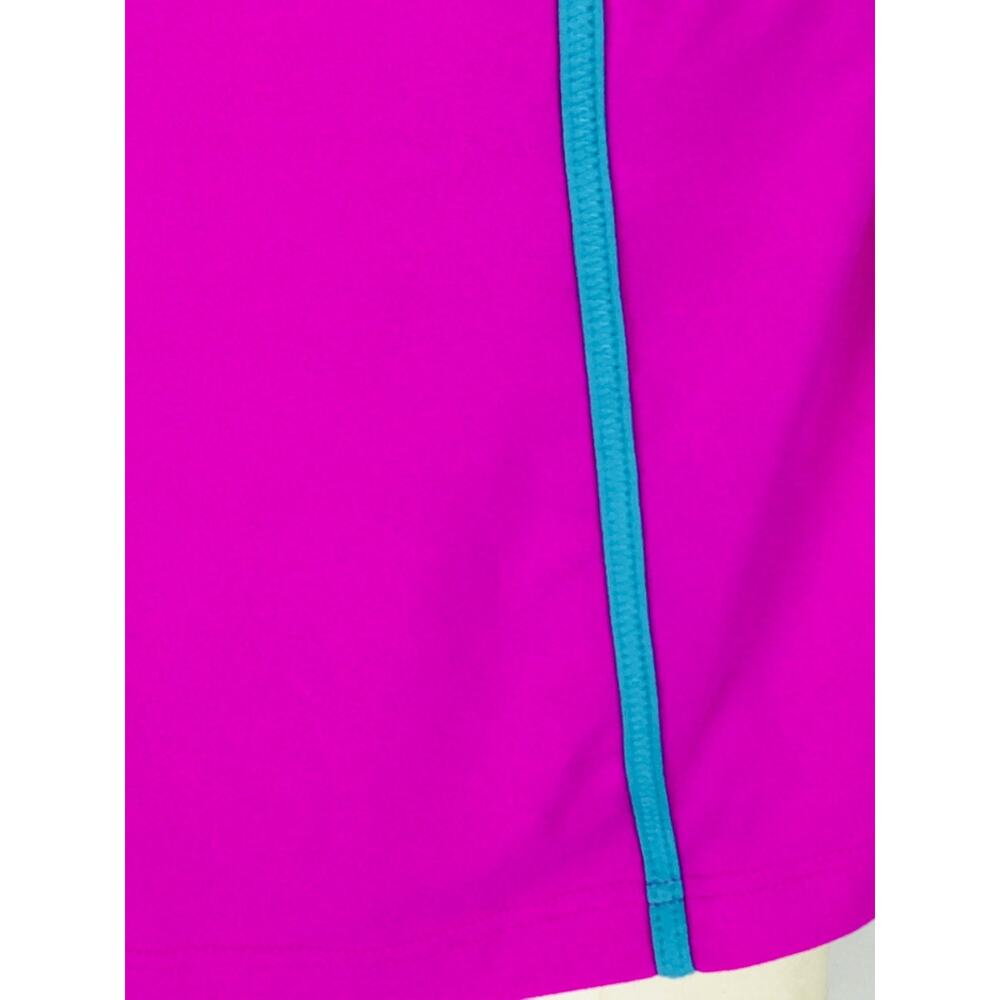 Fila Sport Womens Short Sleeve V-Neck Performance Top Purple Grape Size L - Picture 10 of 10